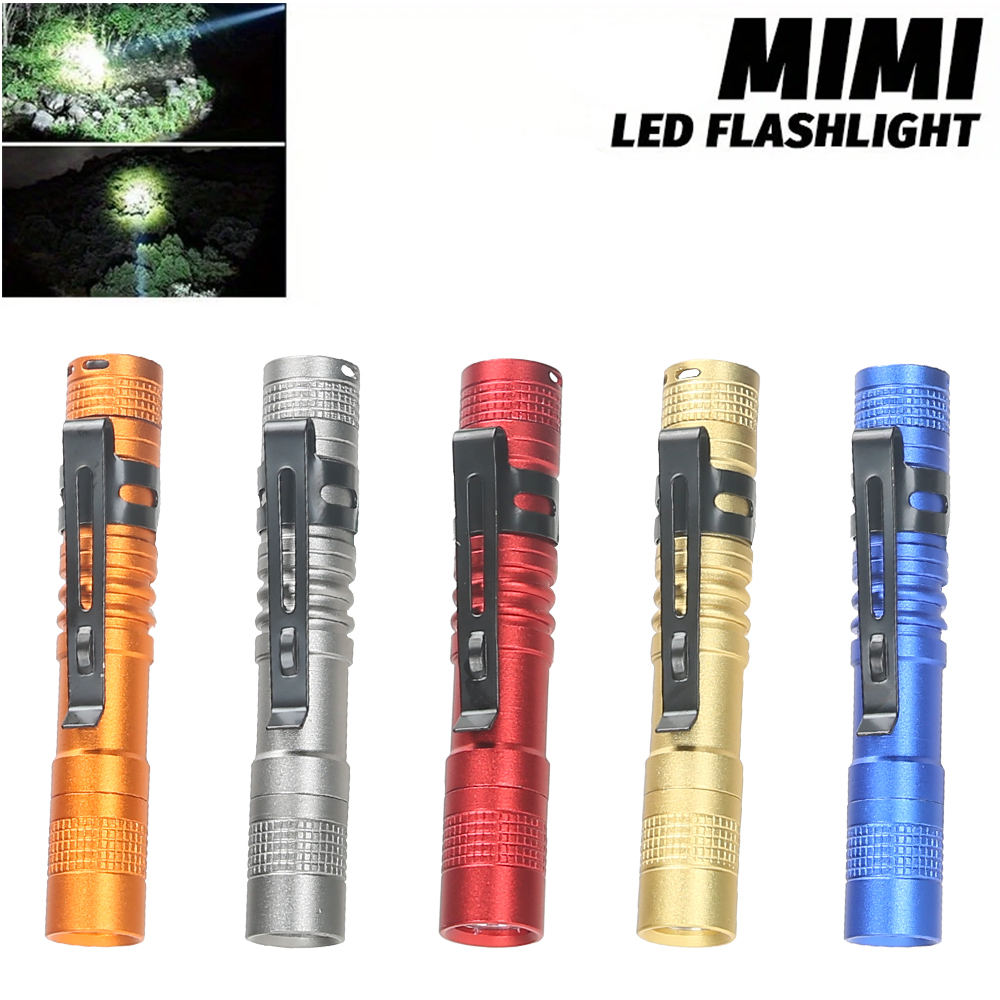 Outdoor Adventures - Mini draagbare LED-penlamp met clip Ultra