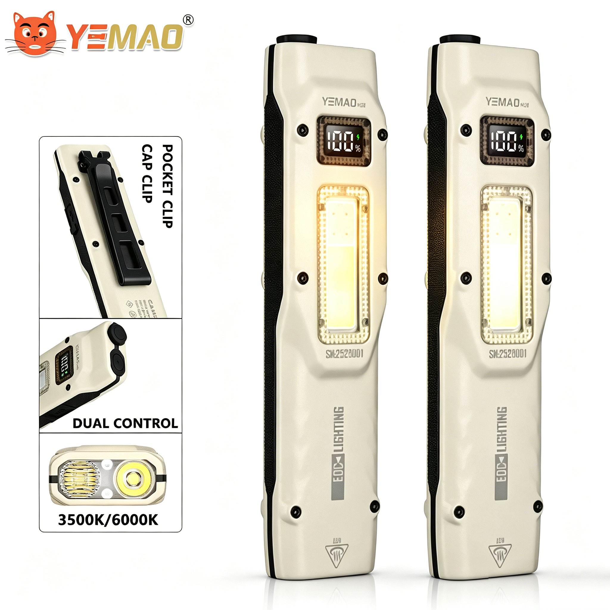 Outdoor Adventures - Draagbare 880LM YEMAO M28 Ultradunne Tactische