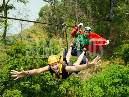 Outdoor Adventure Zipline - Achtertuin Avontuur Zipline Set | 40m