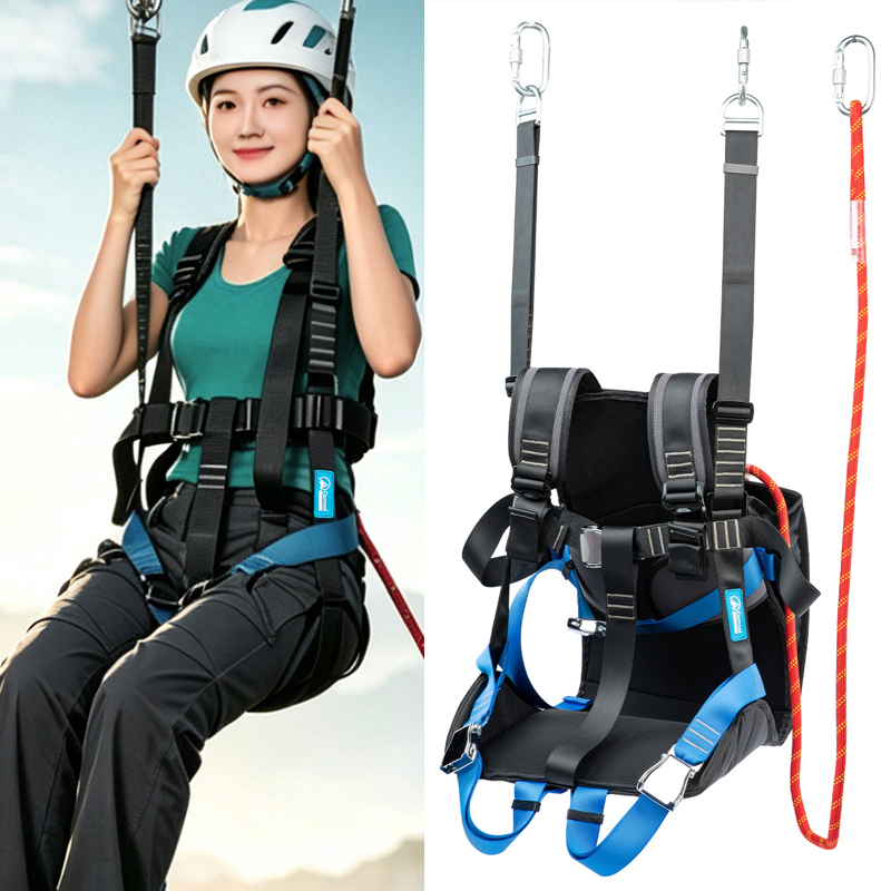 Outdoor Adventure Zipline - Veiligheidszitje voor buiten op grote hoogte,