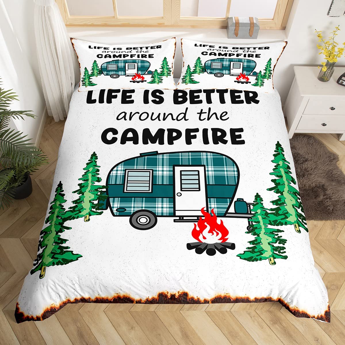 Happy Camping Dekbedovertrek C - Outdoor Adventure America recensie en prijs