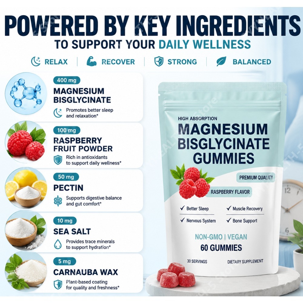 Magnesium Bisglycinaat Gummies - Chalk Bag Bouldering recensie en prijs