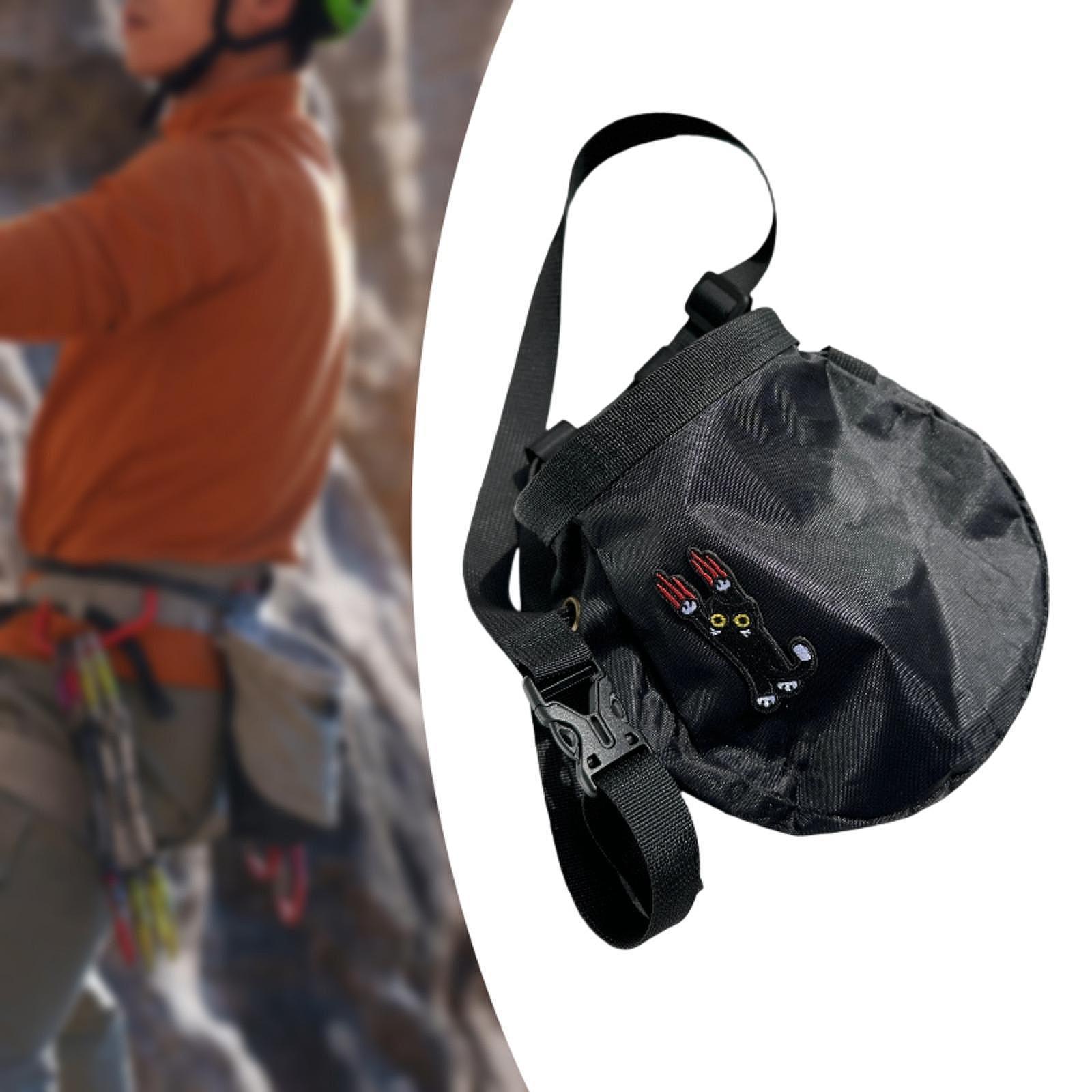 Klimzak met trekkoord, kattenv - Chalk Bag Bouldering recensie en prijs