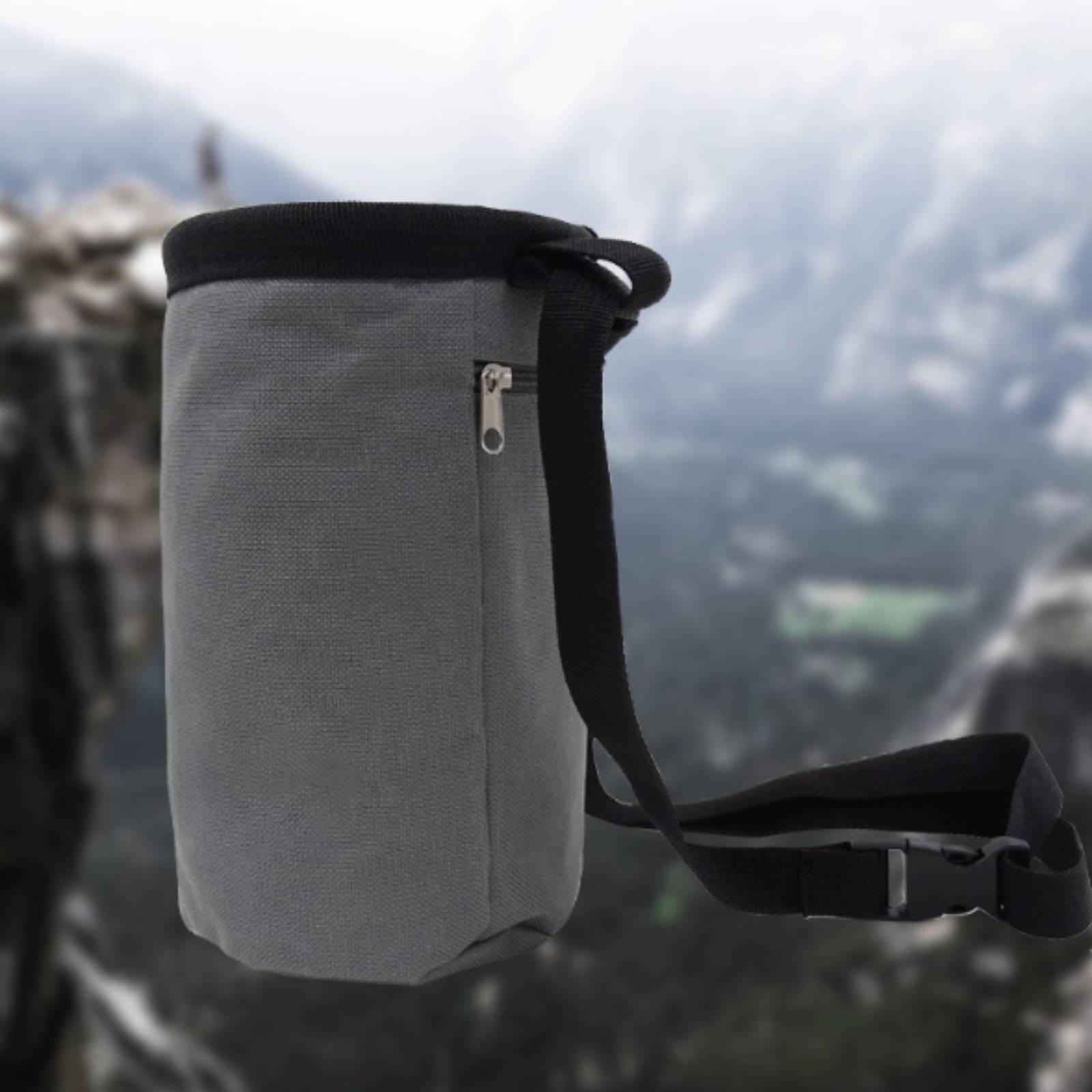 Klimkrijtzak Compacte krijtzak - Chalk Bag Bouldering recensie en prijs