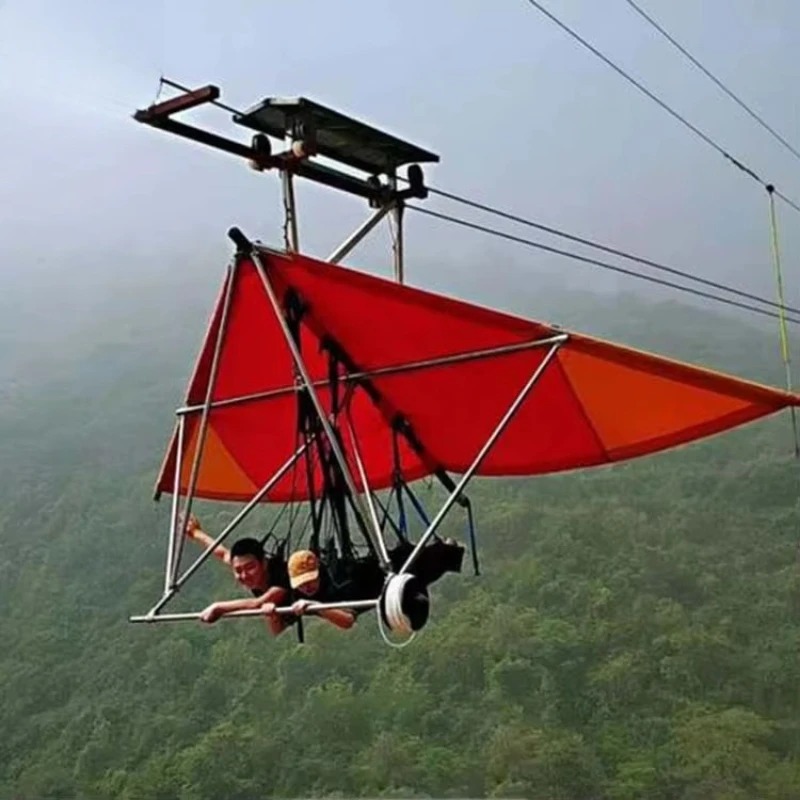Buitenparcours met glijbaan, z - Outdoor Adventure Zipline recensie en prijs