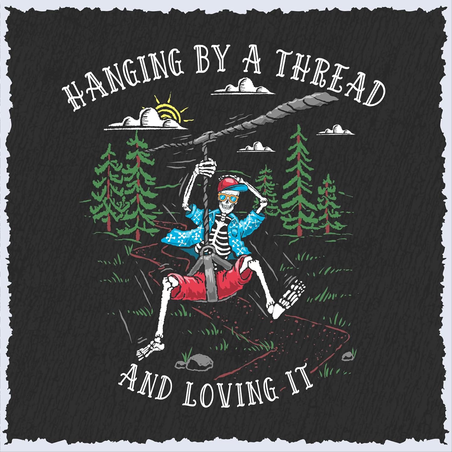 Hanging By A Thread Skeleton Z - Outdoor Adventure Zipline recensie en prijs