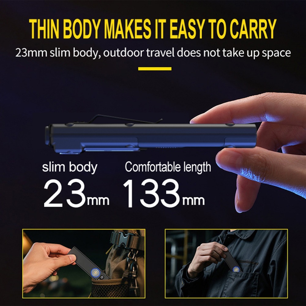 Ultradunne EDC oplaadbare LED- - Outdoor Adventures recensie en prijs