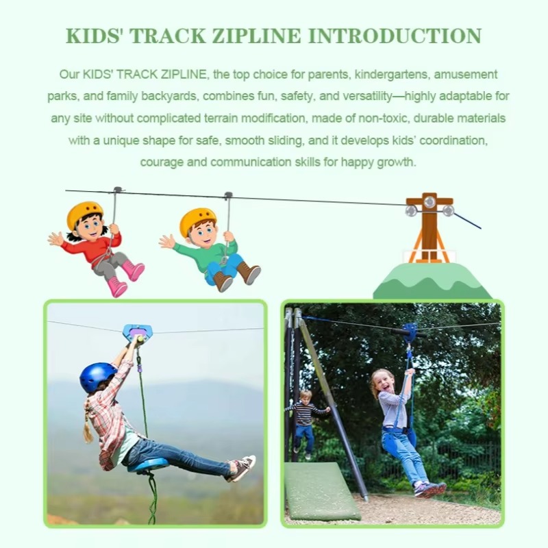 Zipline-spelset Buitenzipline  - Outdoor Adventure Zipline recensie en prijs