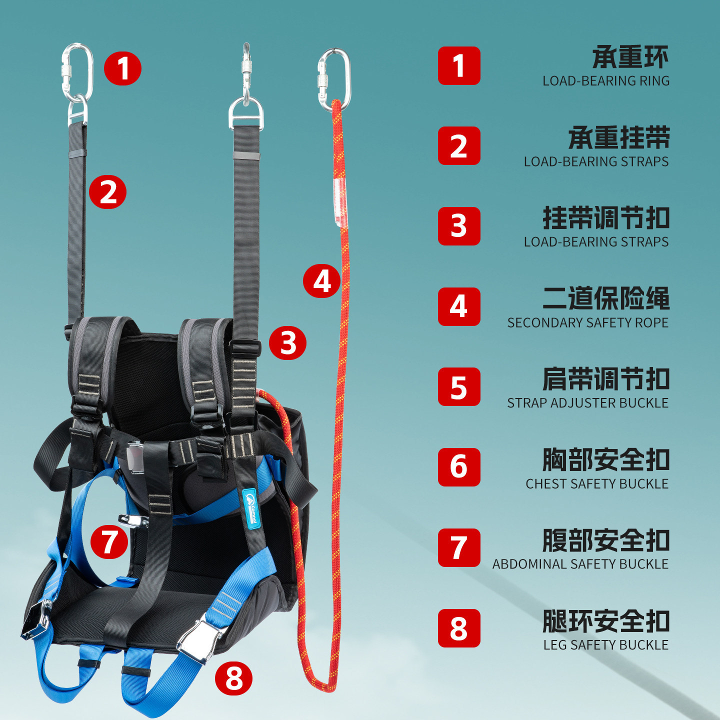 Veiligheidszitje voor buiten o - Outdoor Adventure Zipline recensie en prijs